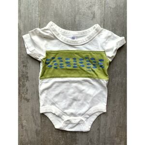 Baby Gap Baby Boy 100% Cotton Bodysuit Romper Infant 3-6 Months Outfit EUC